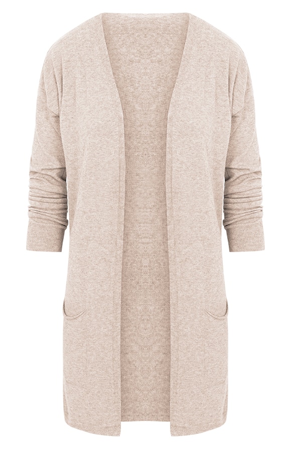 Comfy Soft Cardigan Beige – shoparchief