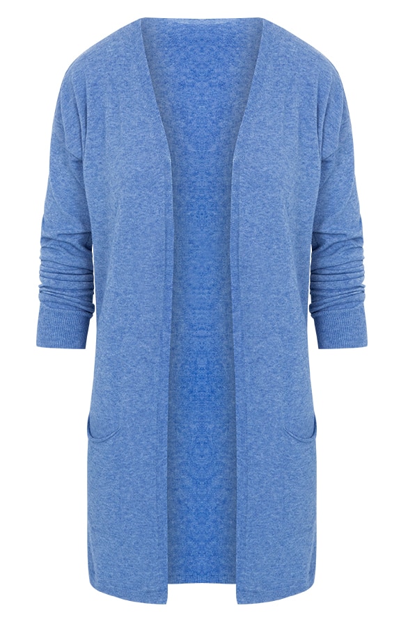 Comfy Soft Cardigan Blauw – shoparchief