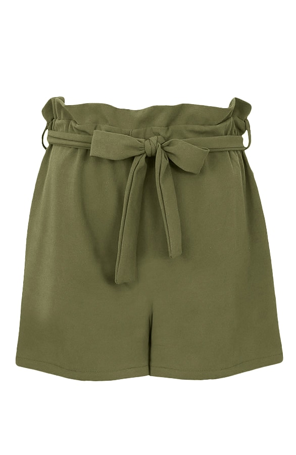 High Waisted Short Groen – shoparchief