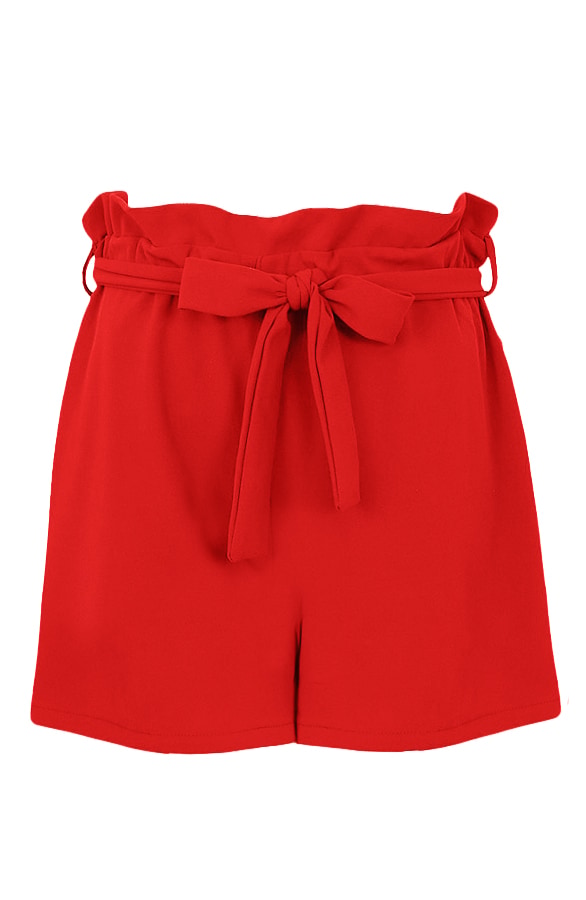 High Waisted Short Rood – shoparchief
