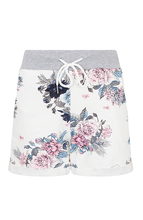 Jogging Short Flower White – shoparchief