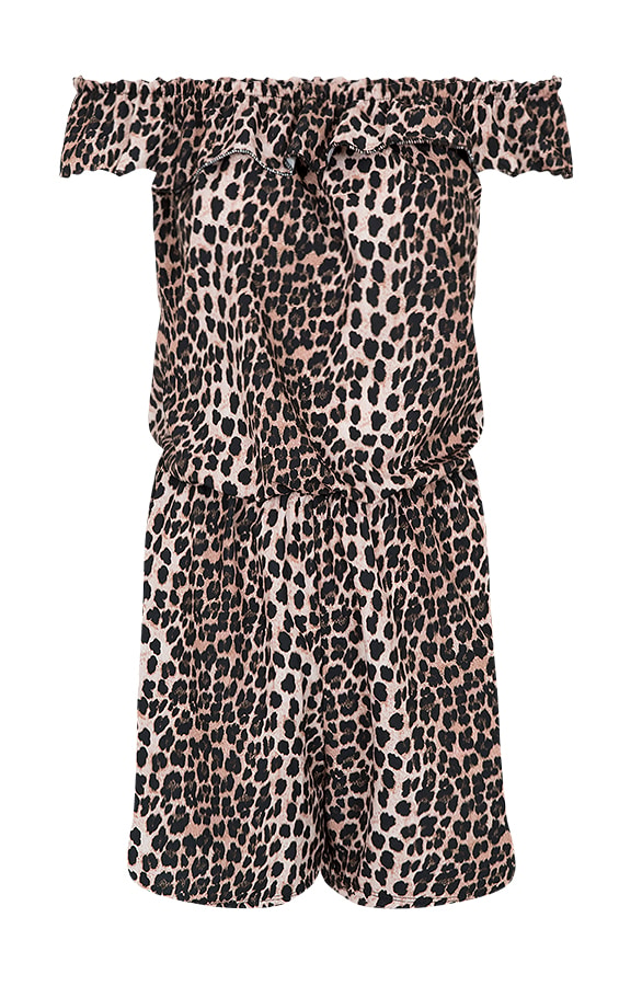 Leopard Jumpsuit Bruin – shoparchief