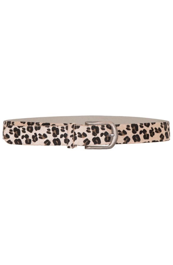 Leopard Riem Taupe – shoparchief