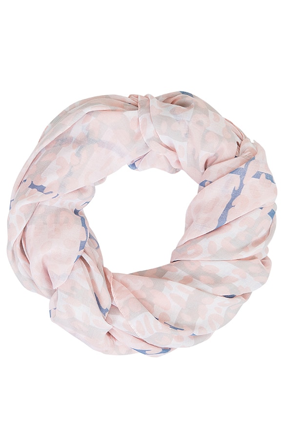 Leopard Sjaal Pastel Roze – shoparchief