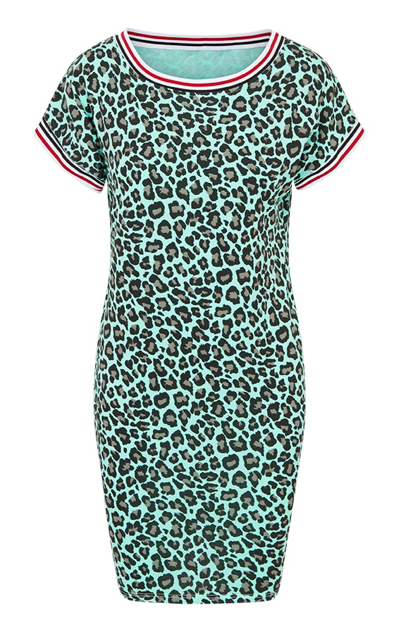 Leopard Tuniek Bies Mint – shoparchief