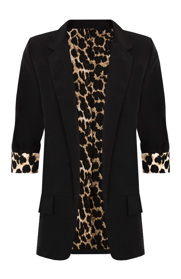Musthaves Panter Blazer Exclusive Zwart – shoparchief