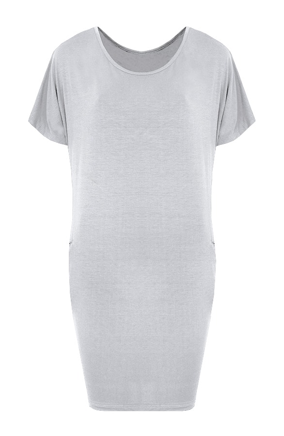 Pocket Tuniek Lichtgrijs – shoparchief