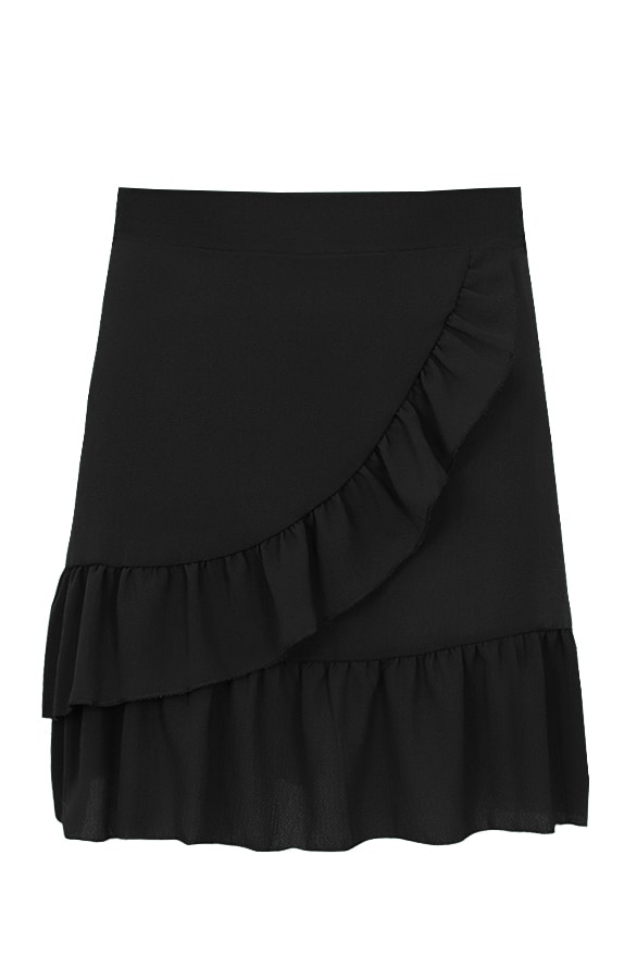 Ruches Rok Zwart – shoparchief