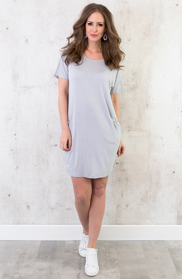 Pocket Tuniek Lichtgrijs – shoparchief, foto 6