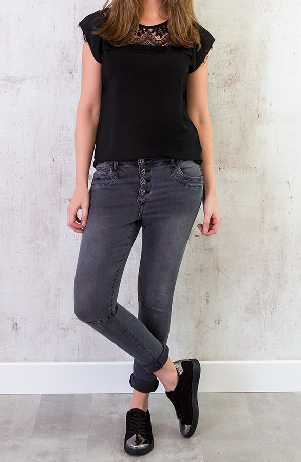 Secret Lace Top Black – shoparchief, foto 2