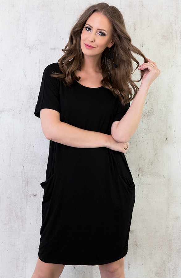 Pocket Tuniek Zwart – shoparchief, foto 5