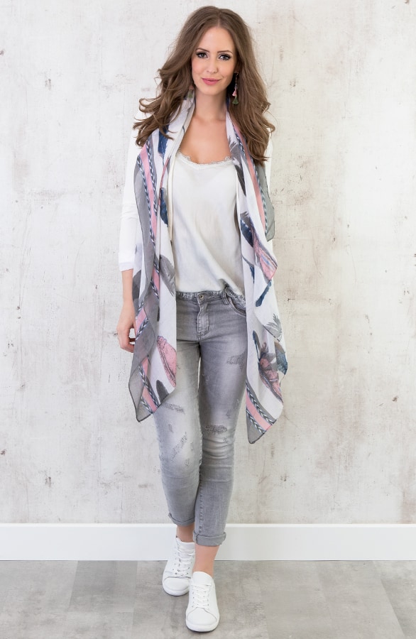 Veren Sjaal Blauw – shoparchief, foto 2