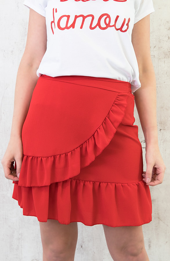 Ruches Rok Rood – shoparchief, foto 2