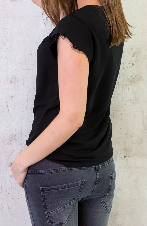Secret Lace Top Black – shoparchief, foto 3