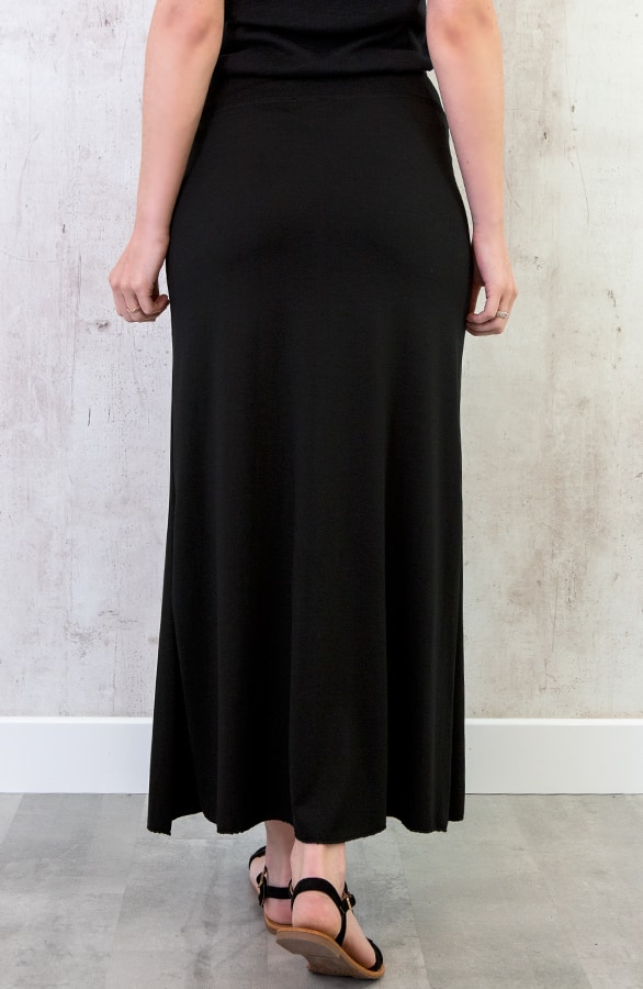 Jersey Split Rok Zwart – shoparchief, foto 6