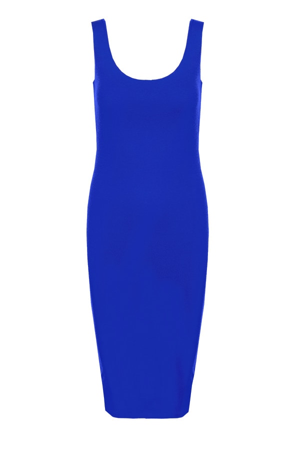Basic Jurk Lang Kobalt – shoparchief, foto 5