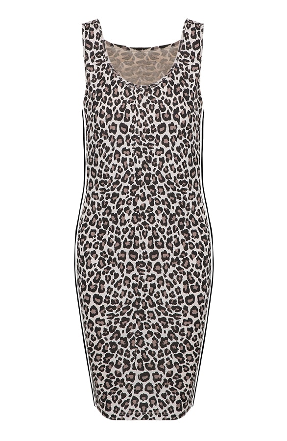Panter Jurk Bies Beige – shoparchief