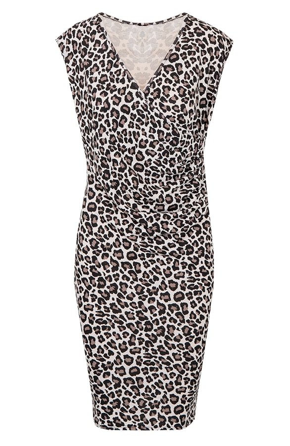 Panter Jurk Beige – shoparchief