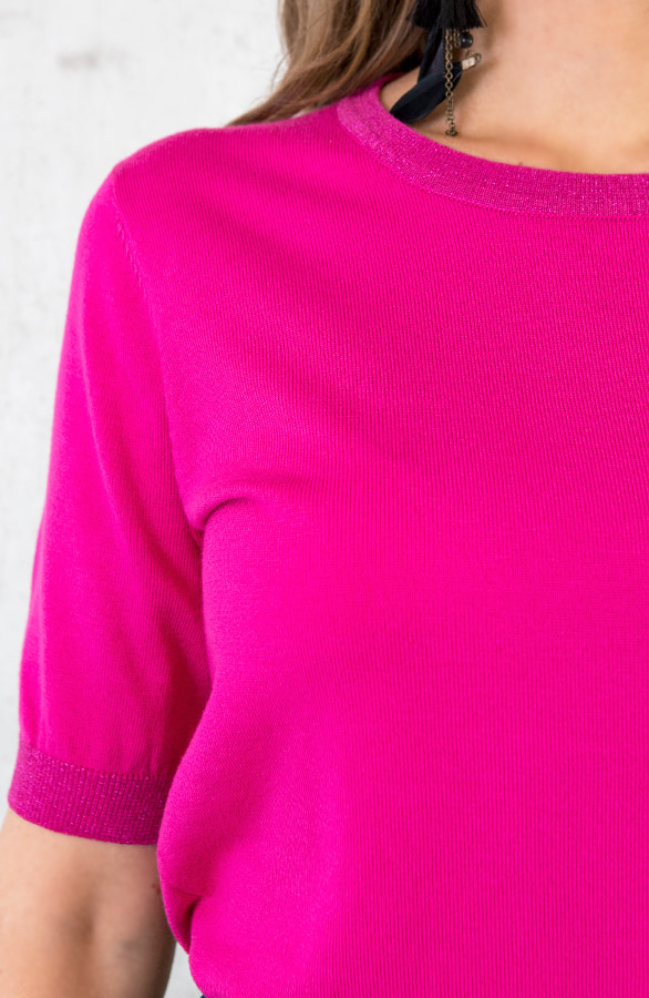 Luxury Wanted Top Fuchsia – shoparchief, foto 5