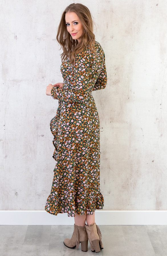 Bloemen Wikkeljurk Luxury – shoparchief, foto 3