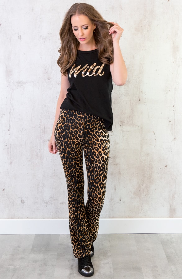 Panter Flair Legging Bruin – shoparchief, foto 5