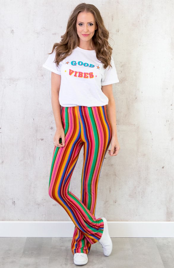 Good Vibes Top Wit – shoparchief, foto 3