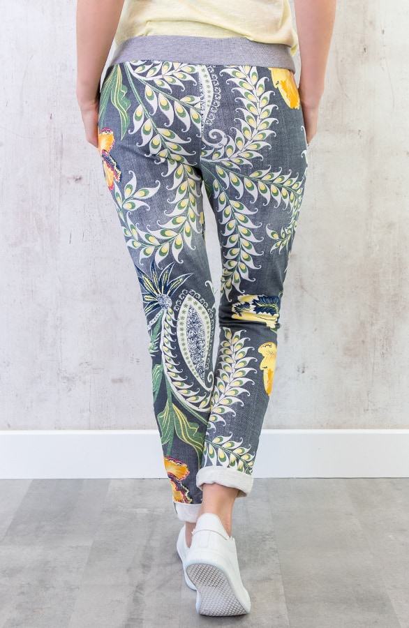 Print Jogging Broek Grijs – shoparchief, foto 4