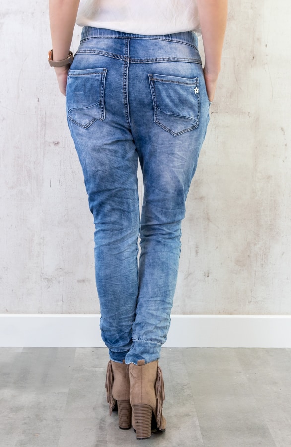 Denim Jogging Jeans Comfy – shoparchief, foto 4