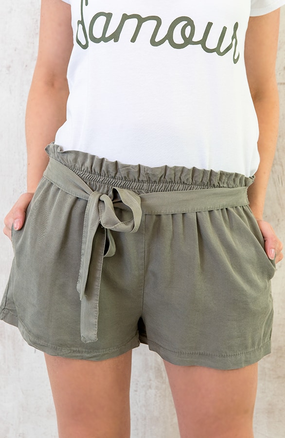 Strik Short Legergroen – shoparchief, foto 2