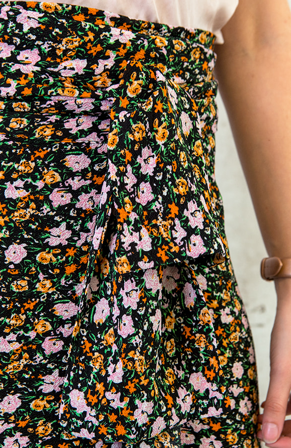 Bloemen Wikkelrok Luxury – shoparchief, foto 5