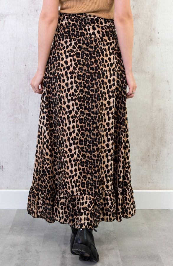 Leopard Wikkelrok Luxury – shoparchief, foto 7