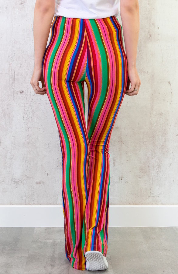 Gestreepte Flair Legging Neon – shoparchief, foto 5