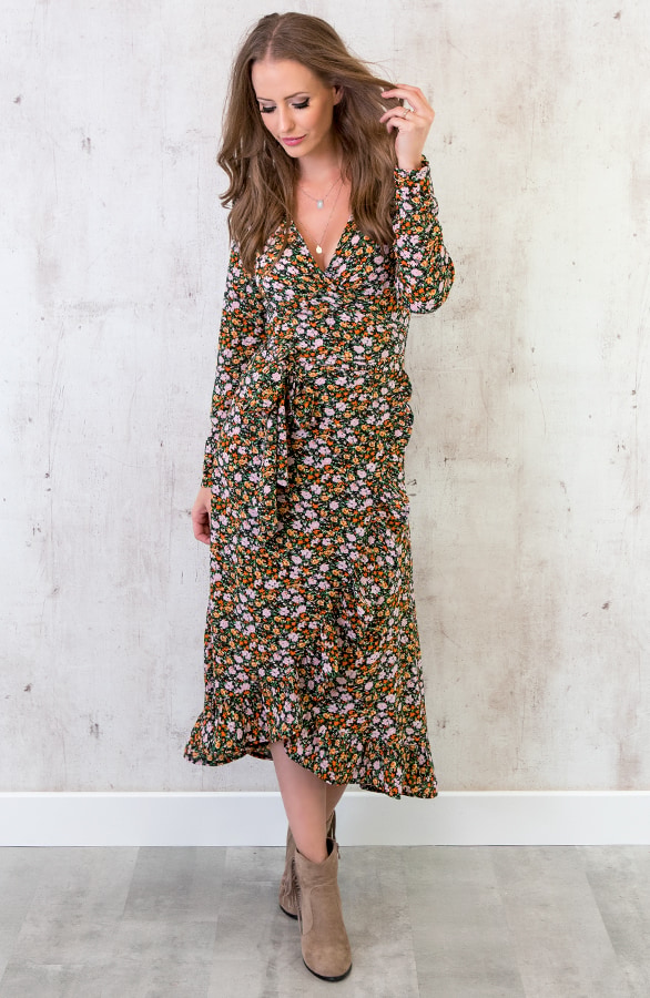 Bloemen Wikkeljurk Luxury – shoparchief, foto 6