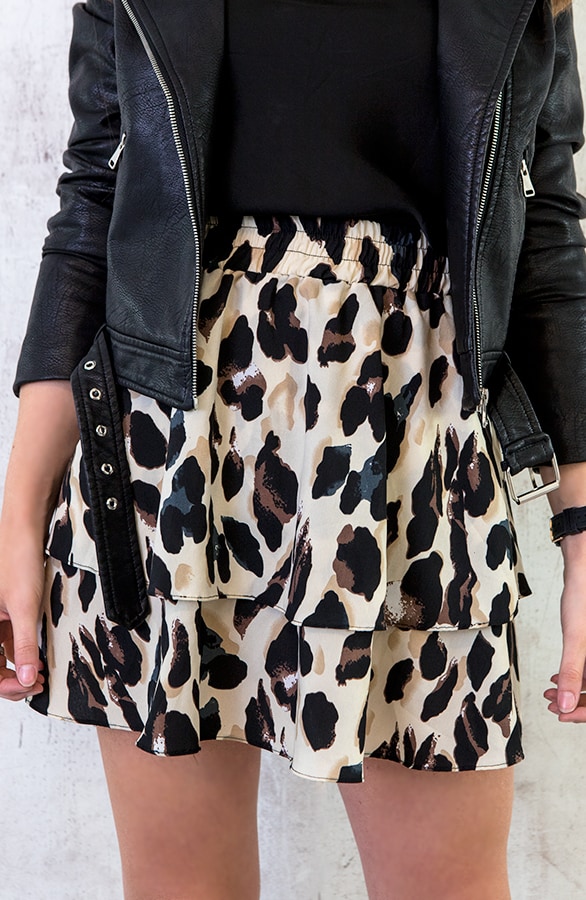 Musthaves Panter Laagjes Rok – shoparchief, foto 3