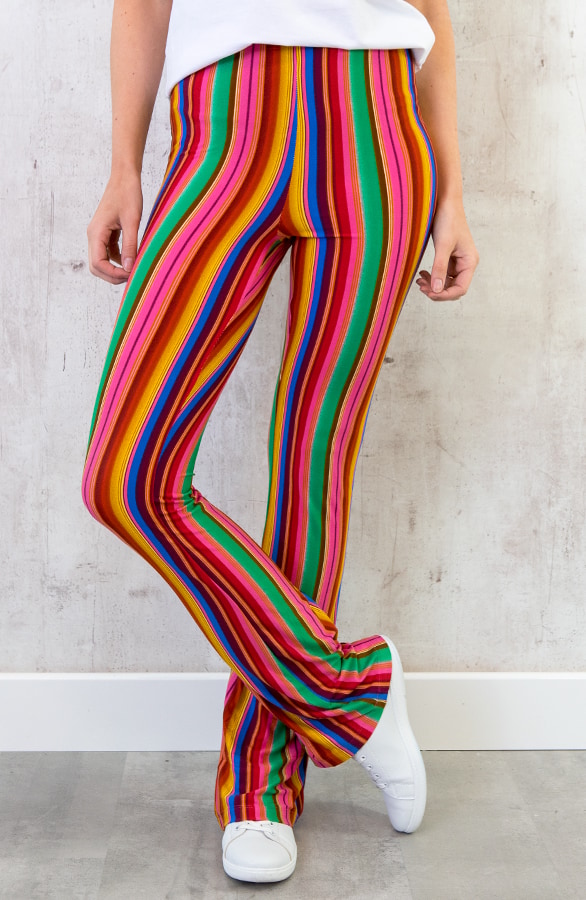 Gestreepte Flair Legging Neon – shoparchief, foto 6