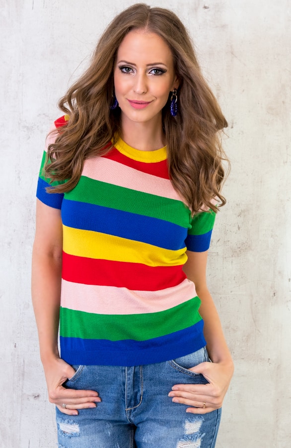 Multicolor Top – shoparchief