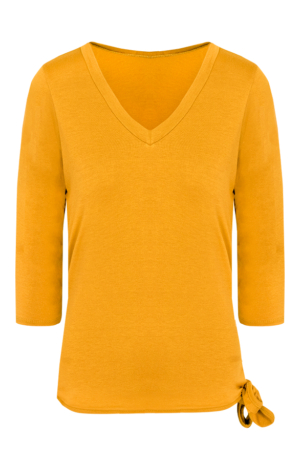 Basic Strik Shirt Okergeel – shoparchief