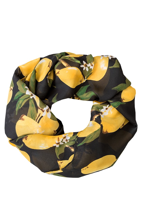 Lemon Sjaal Zwart – shoparchief