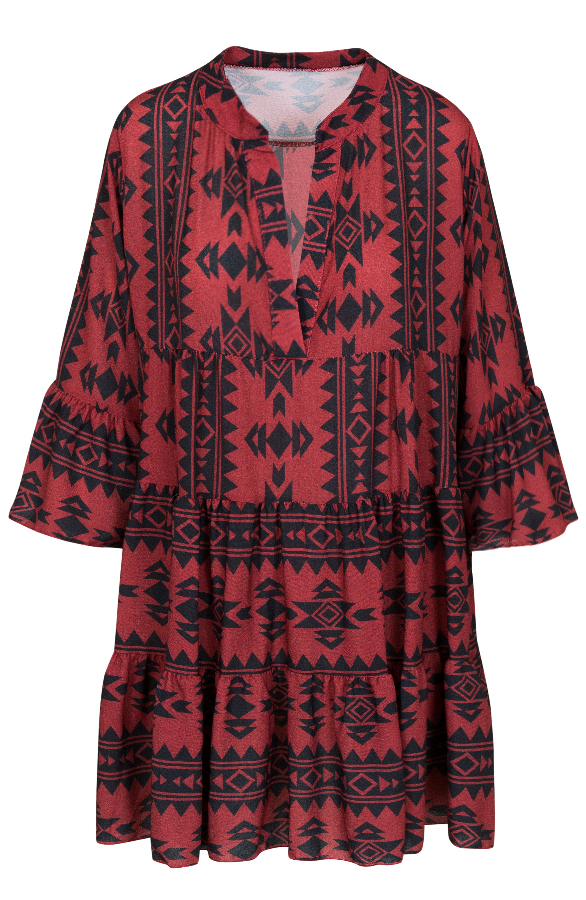 Noa Aztec Tuniek Bordeaux – shoparchief