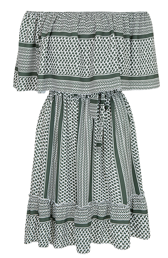 Noa Print Jurk Army – shoparchief