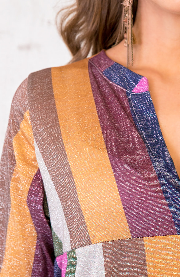 Noa Tuniek Striped Shine – shoparchief, foto 5