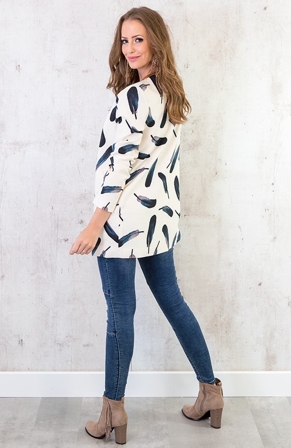 Limited Feather Jacket – shoparchief, foto 3