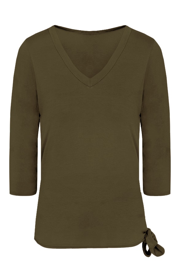Basic Strik Shirt Legergroen – shoparchief