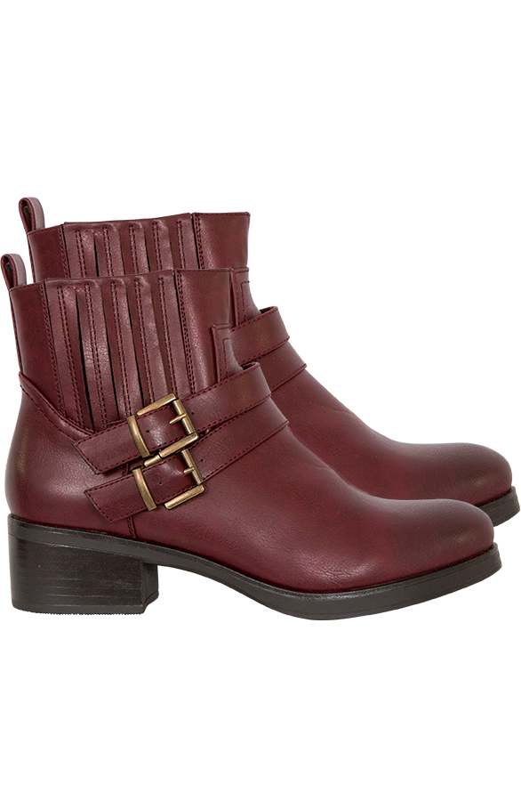 Enkellaarsjes Bordeaux – shoparchief