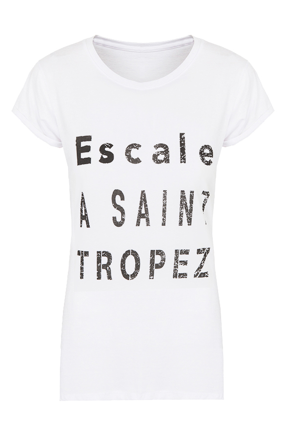 Escale Saint Tropez Top Wit – shoparchief