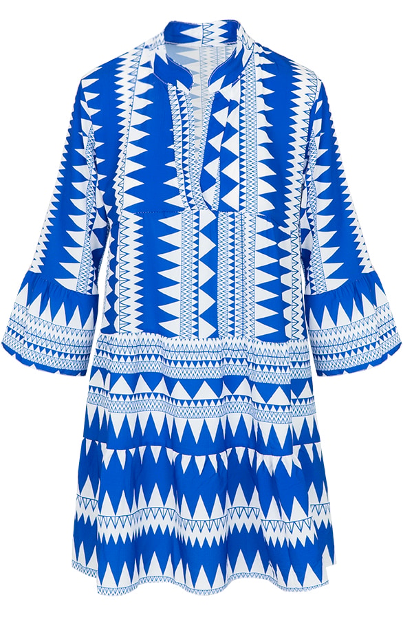 Fay Print tuniek Wit Kobalt – shoparchief