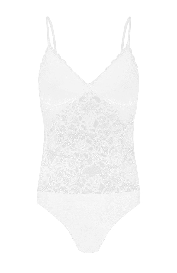 Kanten Bra Body Wit – shoparchief
