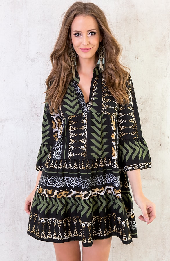 Fay Tuniek Aztec Panter Groen – shoparchief, foto 5