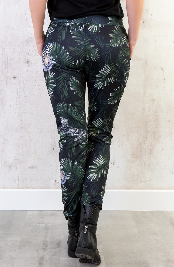 Jogging broek Leopard Groen – shoparchief, foto 4