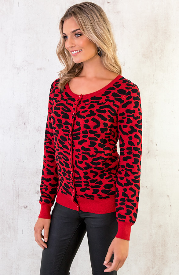 Panterprint Vest Rood – shoparchief, foto 4